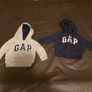 TWO BABY GAP JACKETS